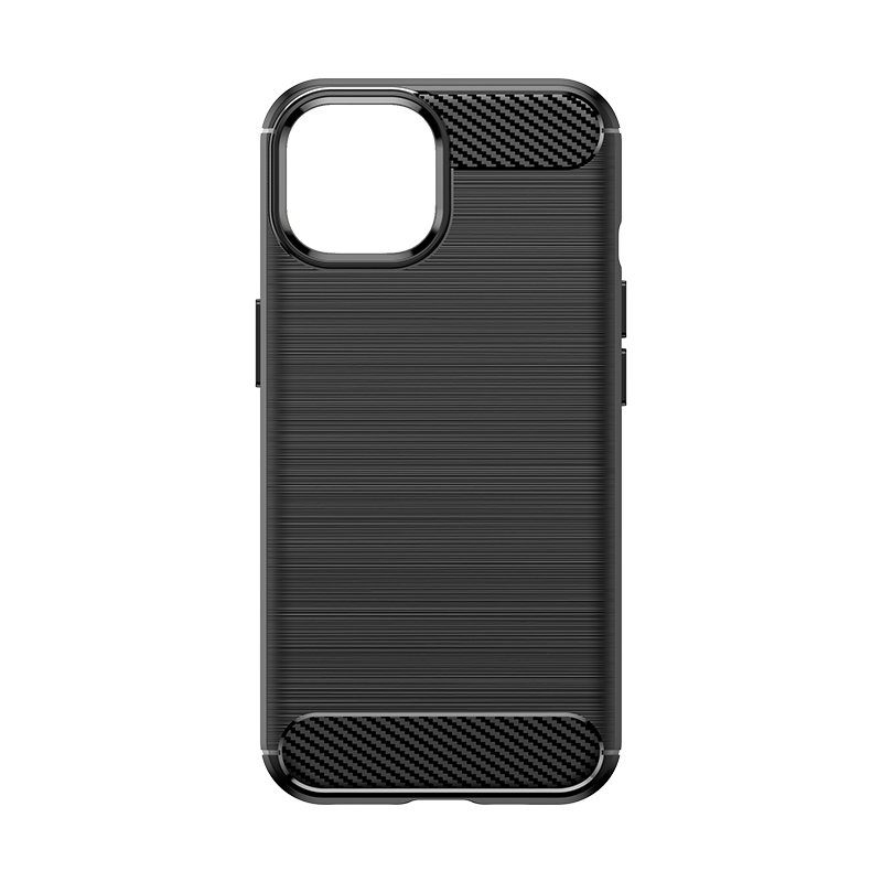 Carbon Shield TPU калъф за Apple iPhone 15 - Тъмносин