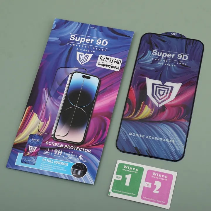 Защитно стъкло 9D Super за Honor 20 Lite - Черен