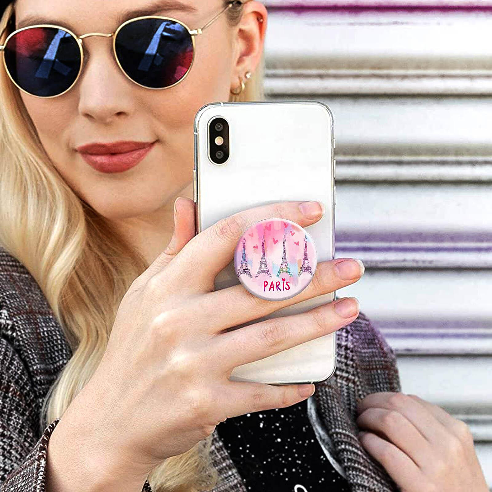 PopSockets - дръжка PopGrip - Gold Marble