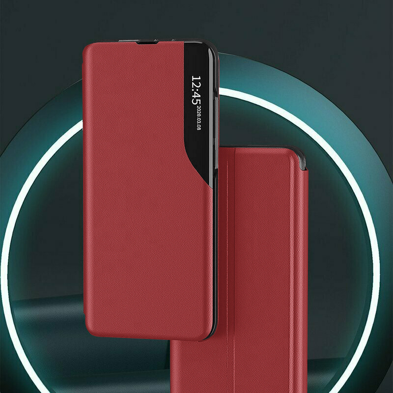 Elegantен книжен калъф View Case за Xiaomi Redmi Note 13 - Черен