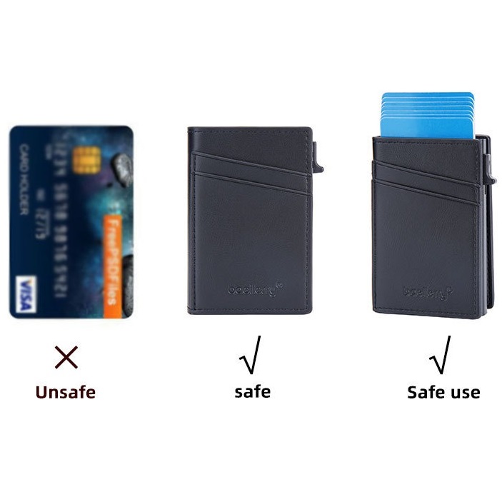 WALLET Baellerry LU-36143 - Черна