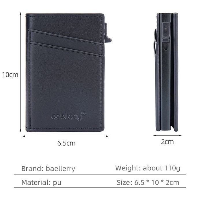 WALLET Baellerry LU-36143 - Черна