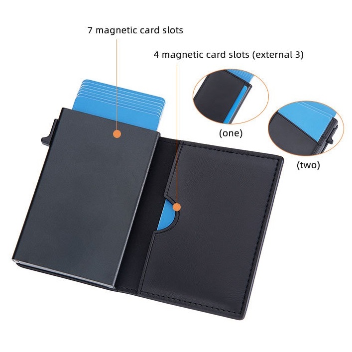 WALLET Baellerry LU-36143 - Черна
