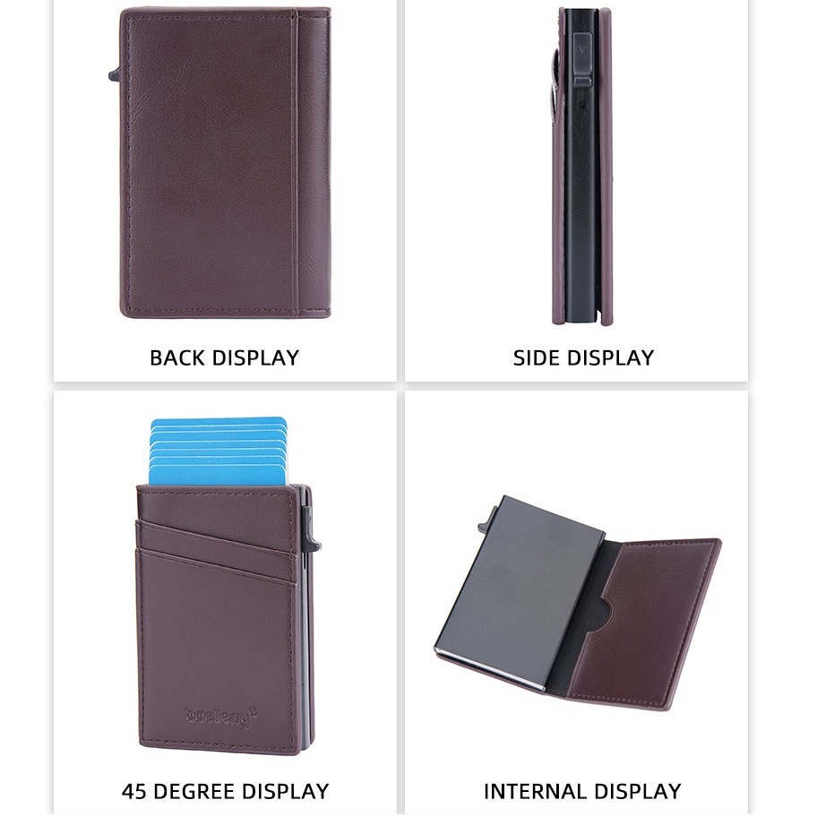 WALLET Baellerry LU-36143 - Черна