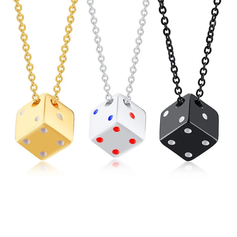 Колие Dice - Сребърен
