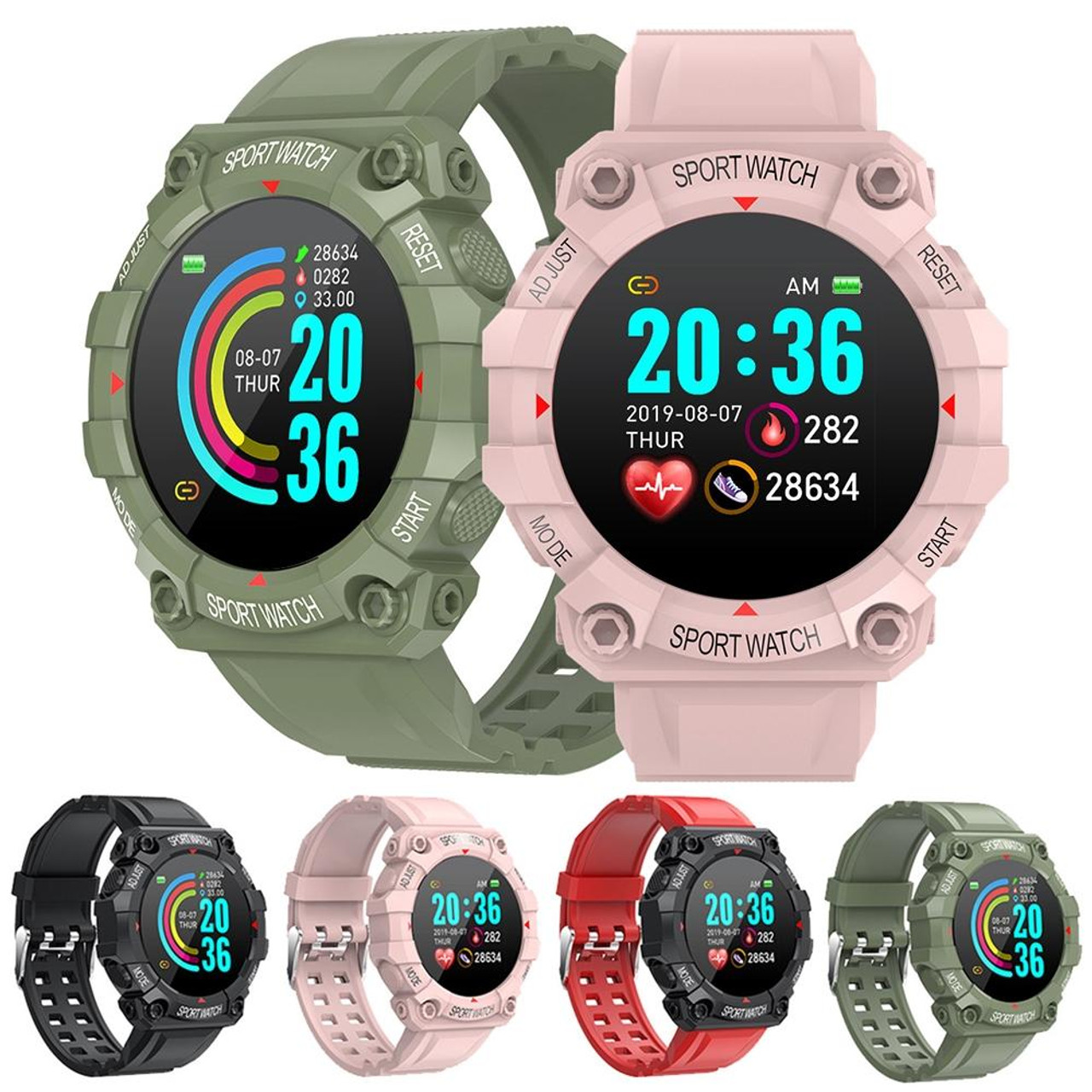 GR-32771 GT7.5 - Интелигентен часовник - Зелен