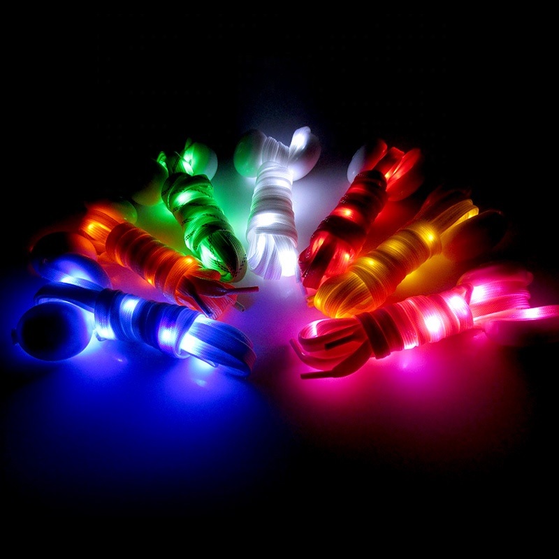 LED Връзки за обувки - Жълт