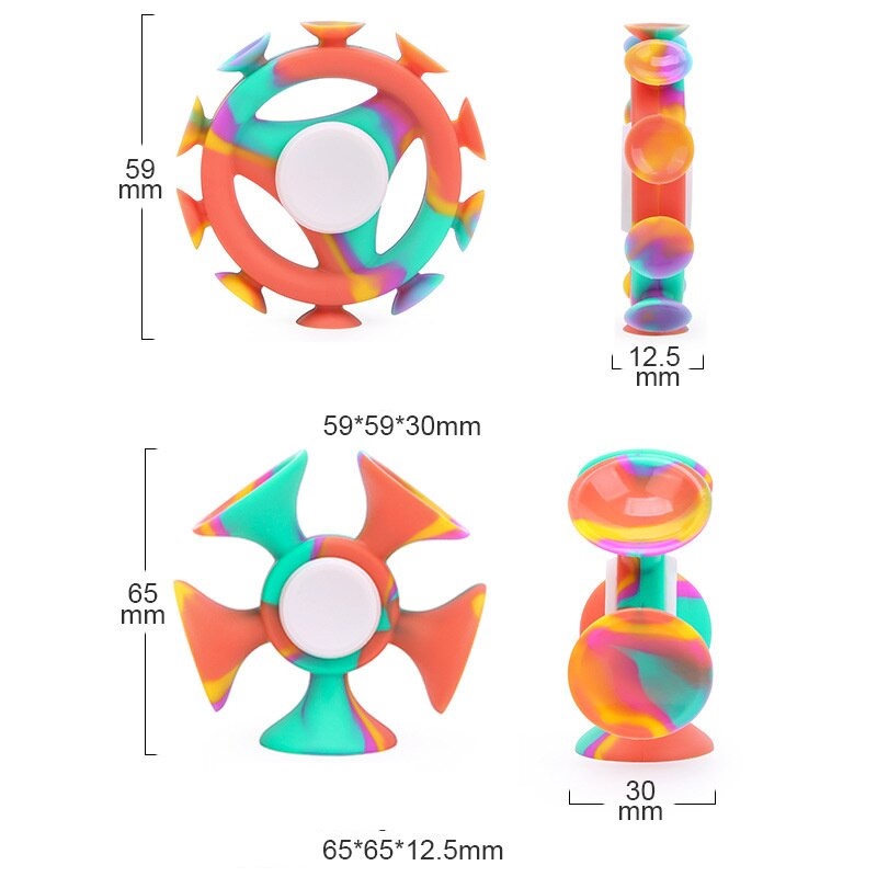 Силиконов Spinner - Многоцветен / Тип2
